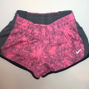 Nike Women’s Dri-Fit Shorts in Bright Pink (Small)